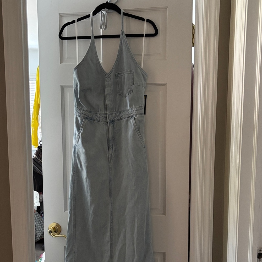Universal Thread Light Blue Backless Dress - Picture 3 of 6